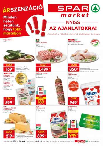 Újság SPAR market - 2023.06.08 - 2023.06.14.