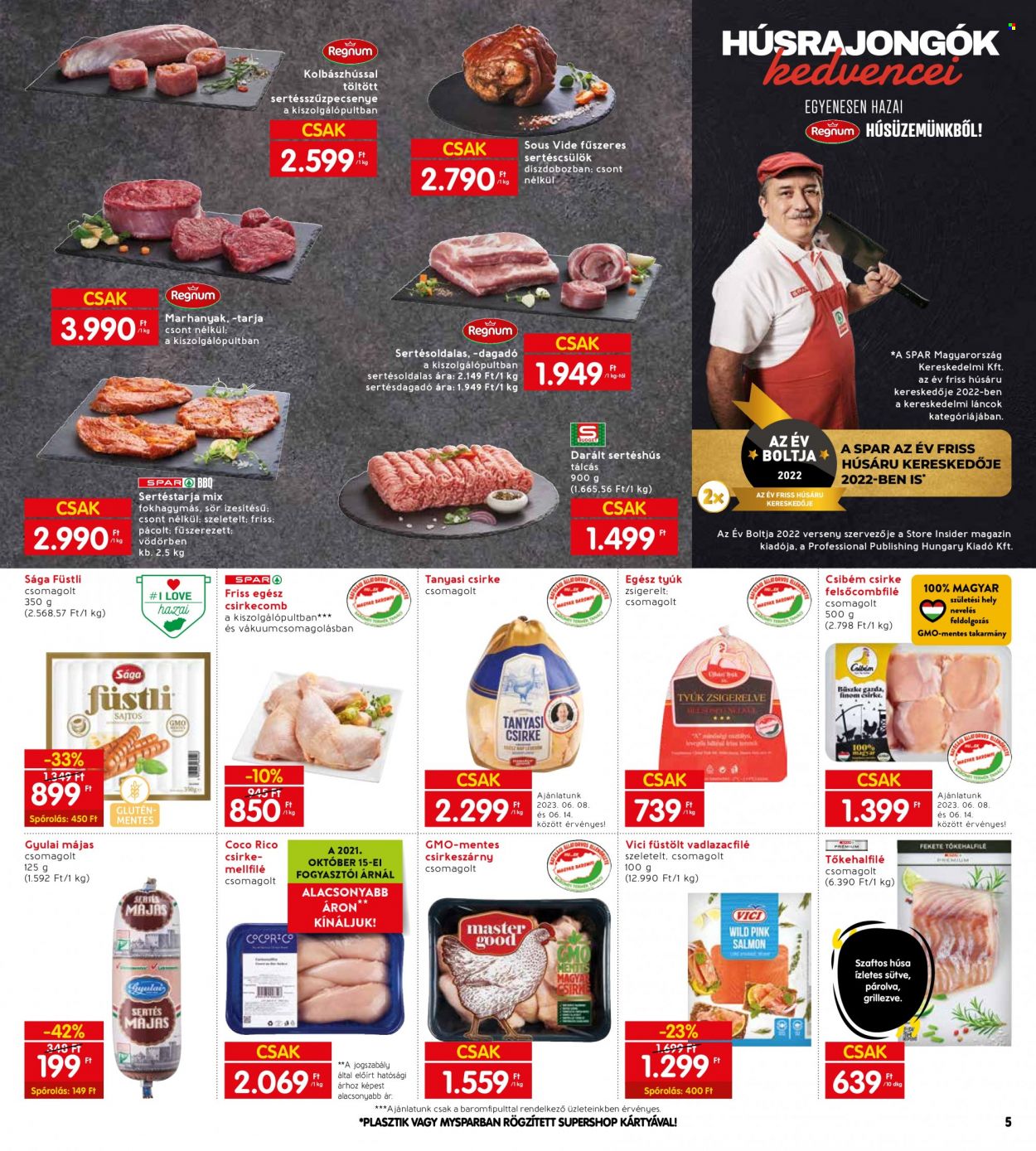 INTERSPAR akciós újságok - 2023.06.08 - 2023.06.14. Oldal 7