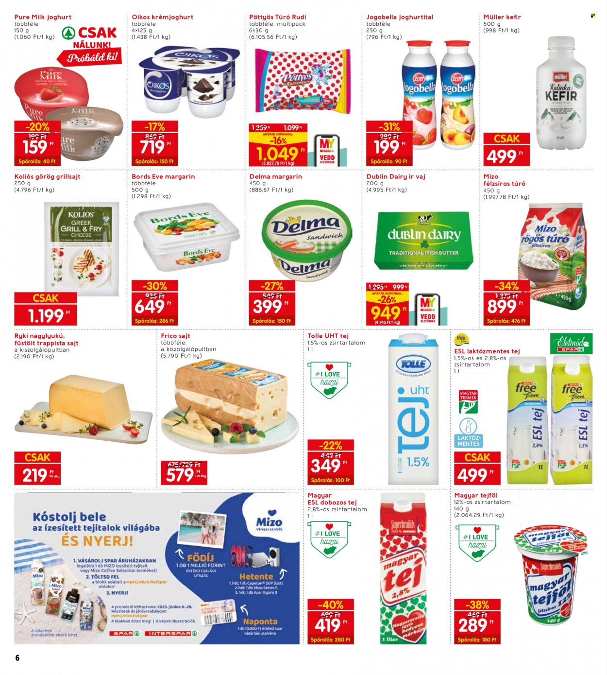 INTERSPAR akciós újságok - 2023.06.08 - 2023.06.14. Oldal 8