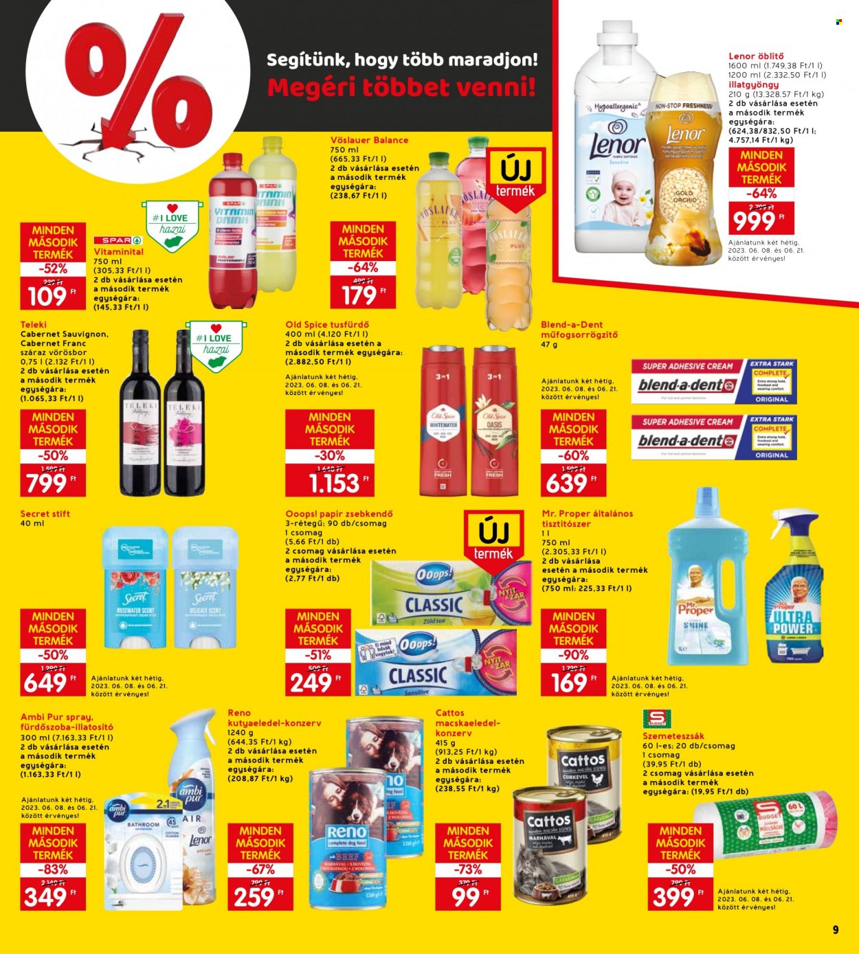 INTERSPAR akciós újságok - 2023.06.08 - 2023.06.14. Oldal 11