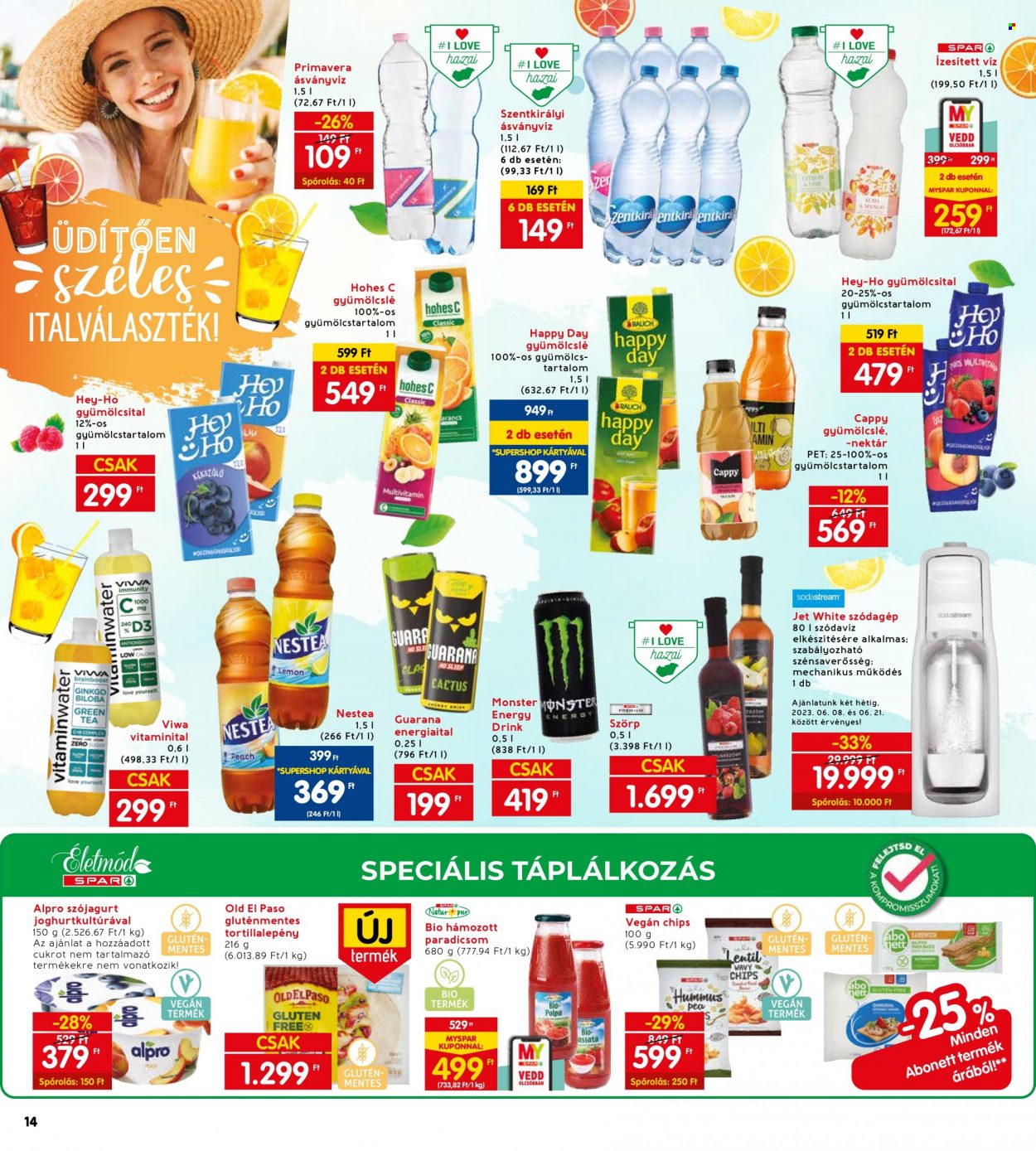 INTERSPAR akciós újságok - 2023.06.08 - 2023.06.14. Oldal 18