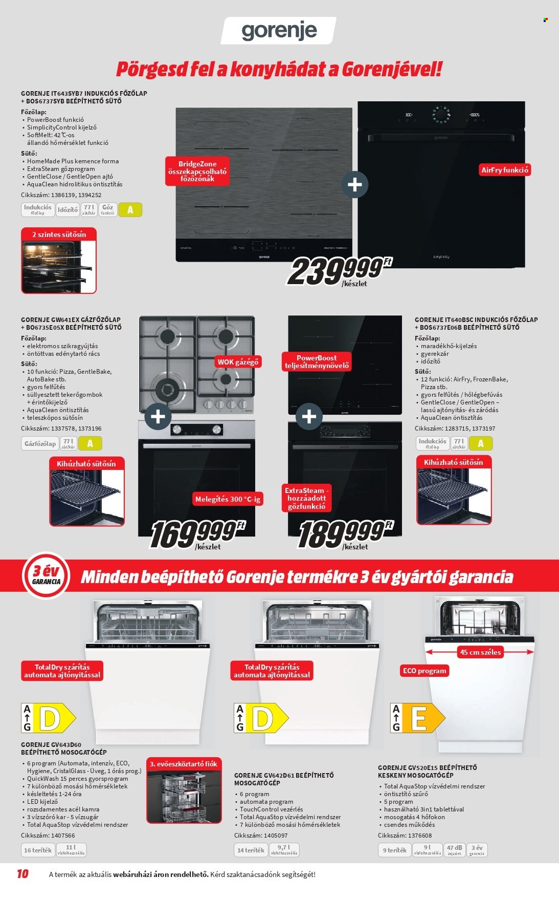 MediaMarkt akciós újságok - 2023.06.05 - 2023.06.30. Oldal 10