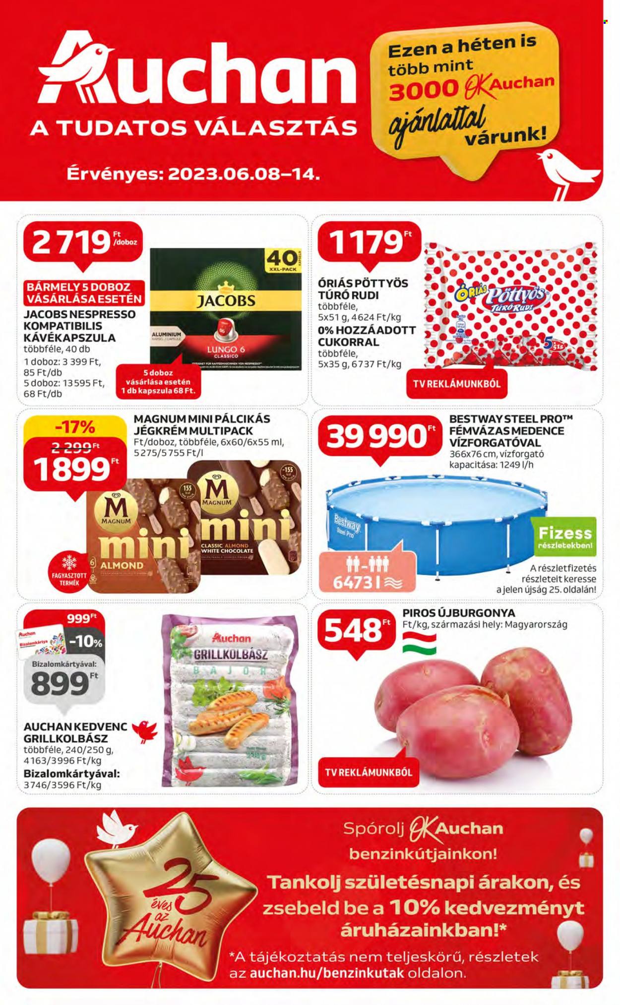Auchan akciós újságok - 2023.06.08 - 2023.06.14. Oldal 1
