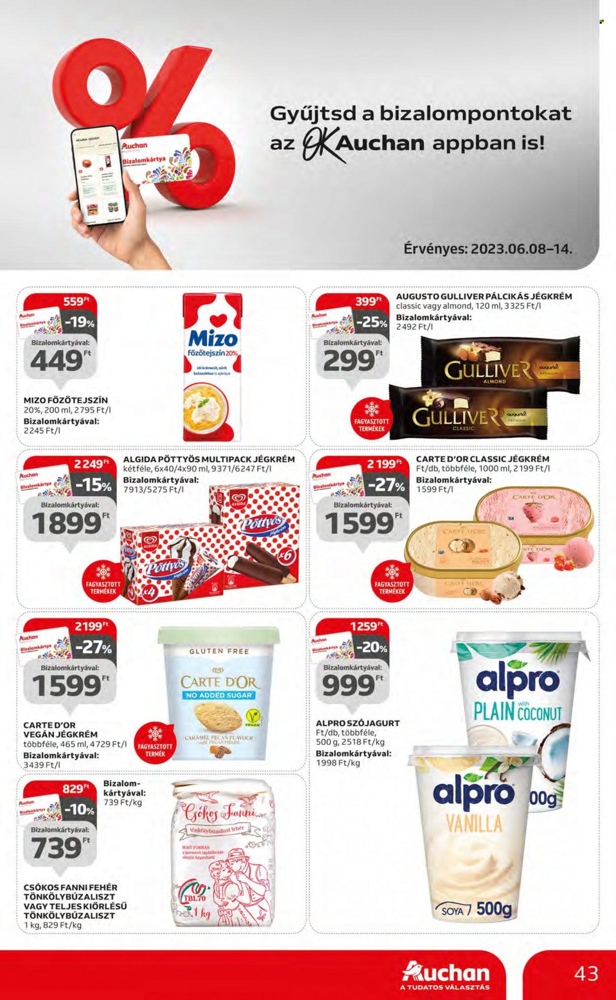 Auchan akciós újságok - 2023.06.08 - 2023.06.14. Oldal 43