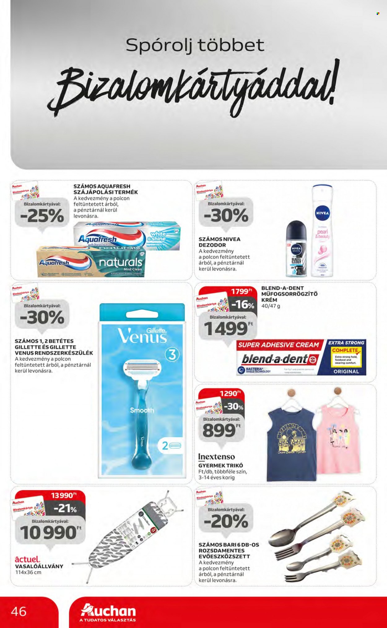 Auchan akciós újságok - 2023.06.08 - 2023.06.14. Oldal 46
