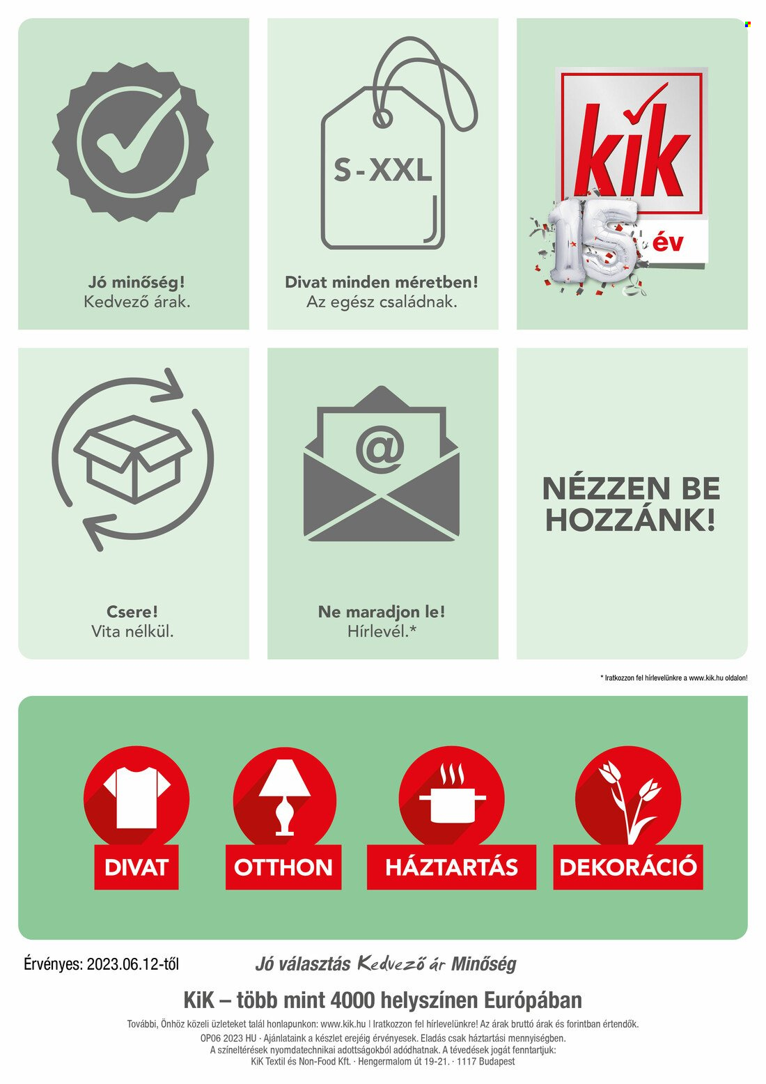 Kik akciós újságok. Oldal 20