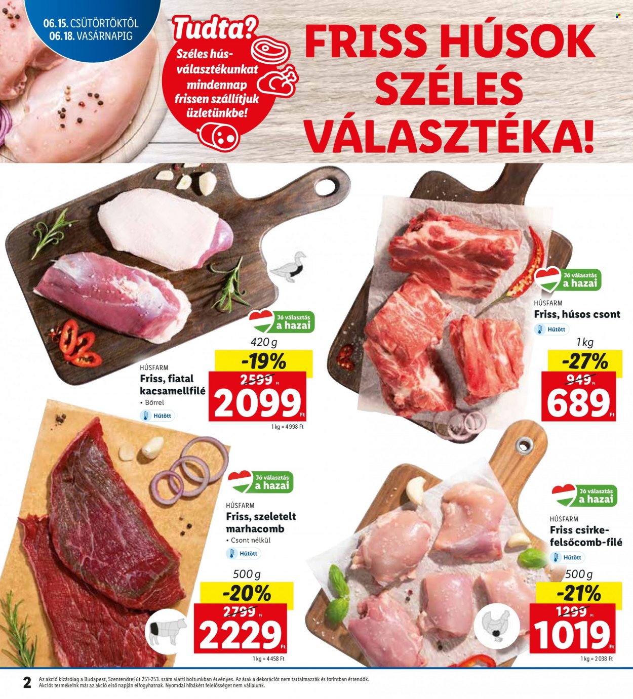 Lidl akciós újságok - 2023.06.15 - 2023.06.18. Oldal 2