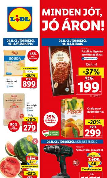 Újság Lidl - 2023.06.15 - 2023.06.21.