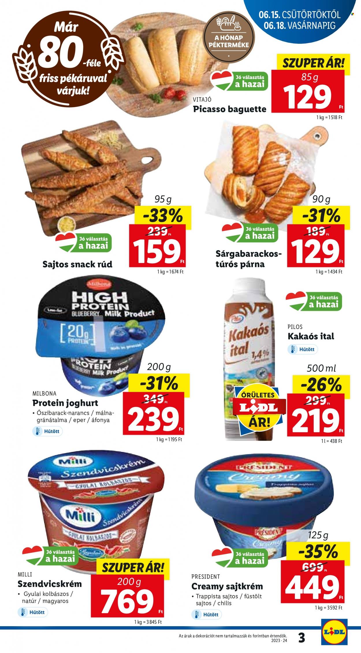 Lidl akciós újságok - 2023.06.15 - 2023.06.21. Oldal 3