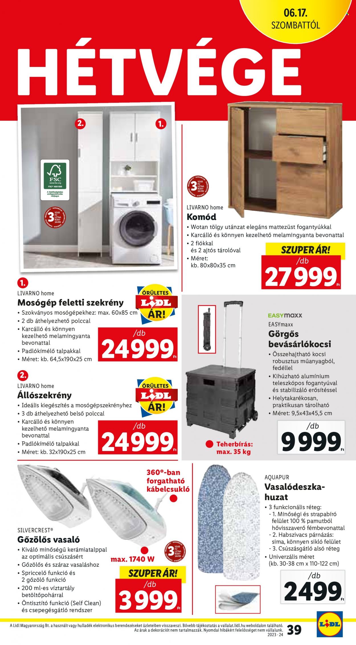 Lidl akciós újságok - 2023.06.15 - 2023.06.21. Oldal 39