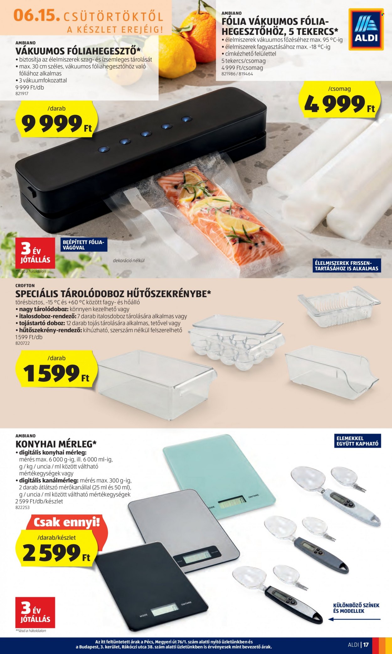 Aldi akciós újságok - 2023.06.15 - 2023.06.21. Oldal 21