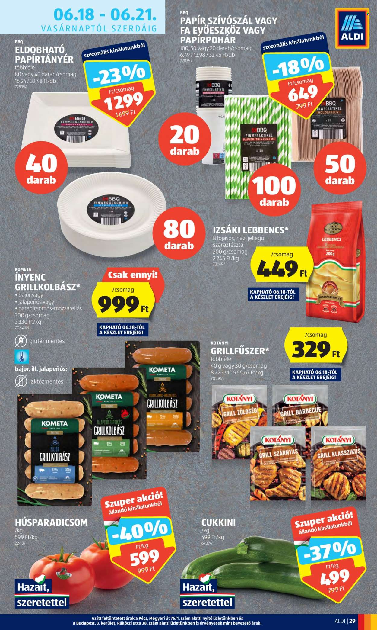 Aldi akciós újságok - 2023.06.15 - 2023.06.21. Oldal 33