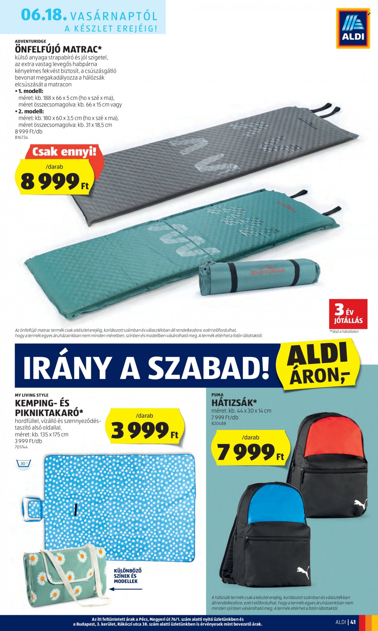 Aldi akciós újságok - 2023.06.15 - 2023.06.21. Oldal 45