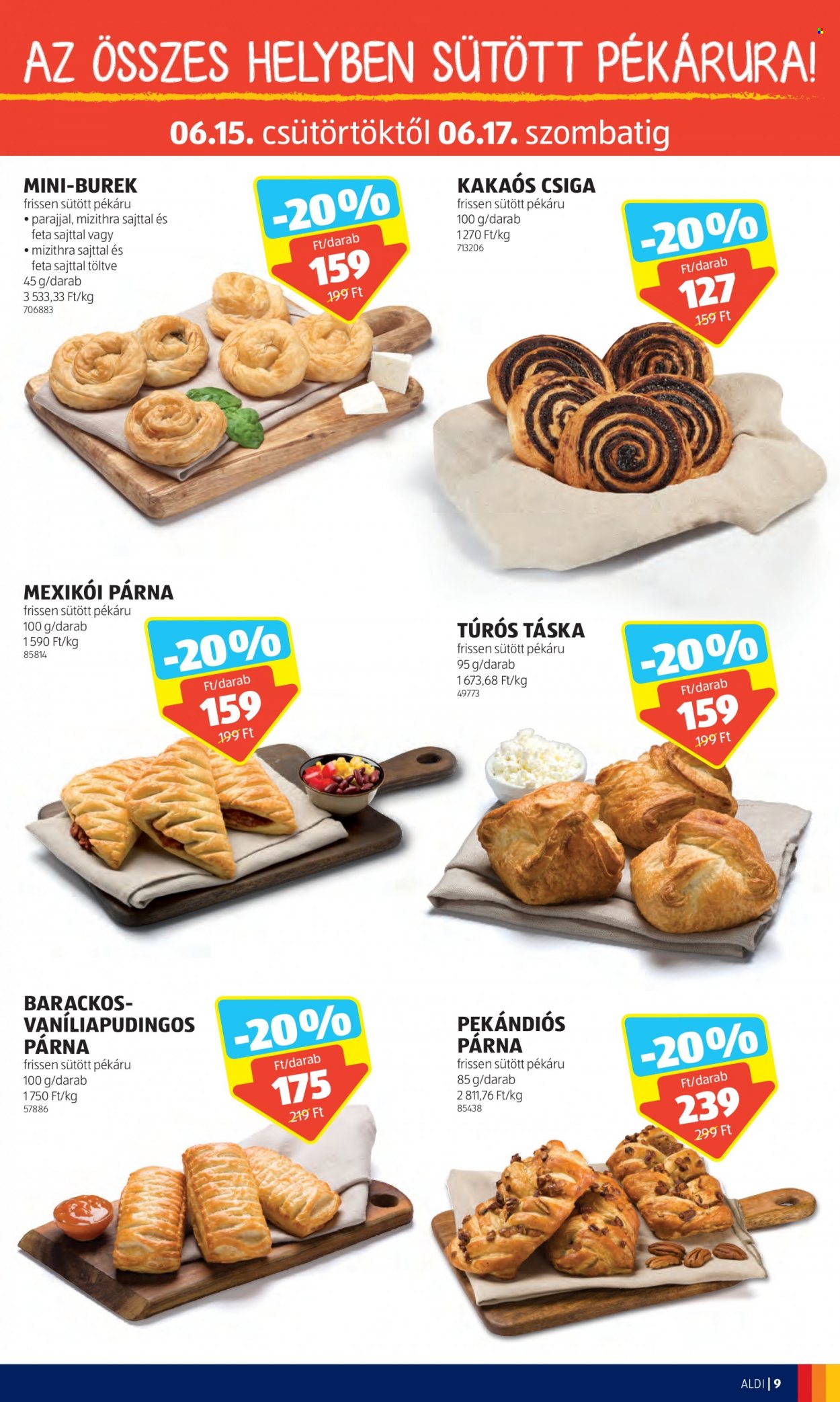Aldi akciós újságok. Oldal 9