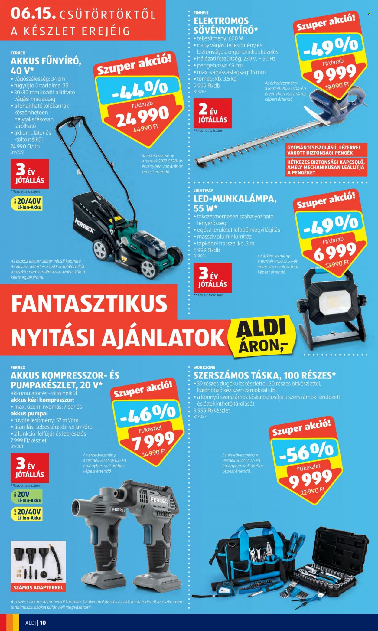Aldi akciós újságok. Oldal 10