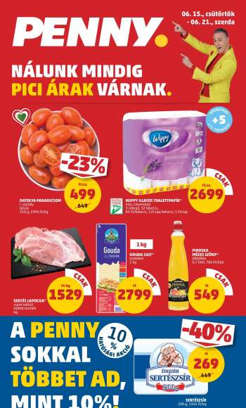 Újság Penny Market - 2023.06.15 - 2023.06.21.