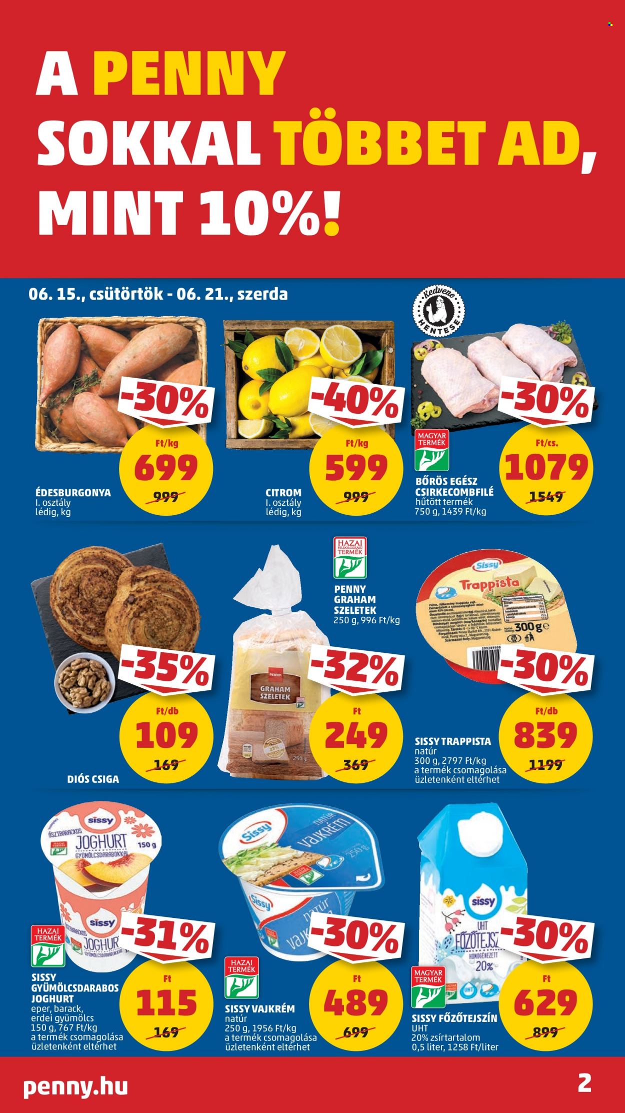 Penny Market akciós újságok - 2023.06.15 - 2023.06.21. Oldal 2