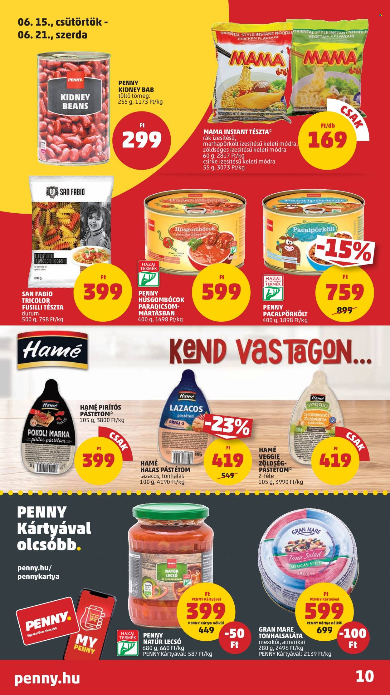 Penny Market akciós újságok - 2023.06.15 - 2023.06.21. Oldal 14