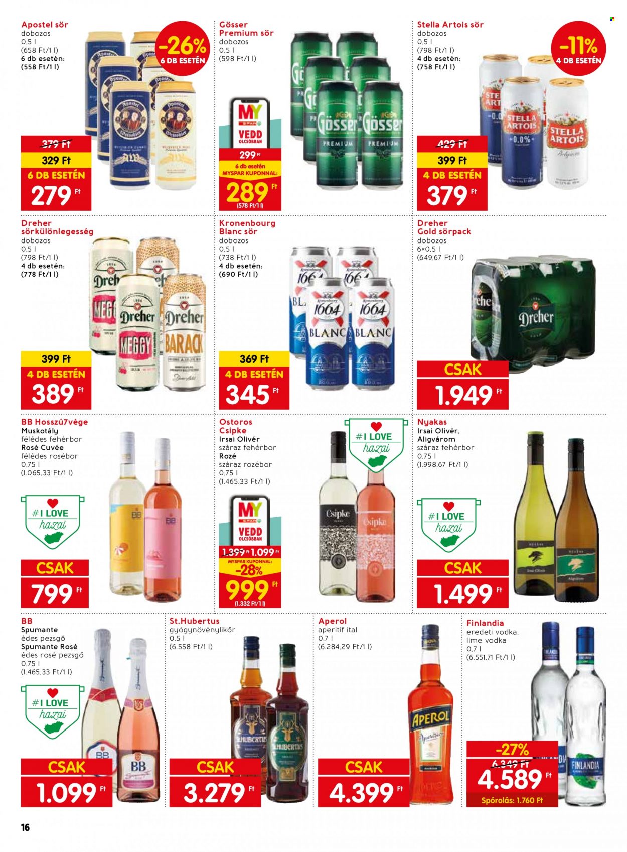 SPAR akciós újságok - 2023.06.15 - 2023.06.21. Oldal 22