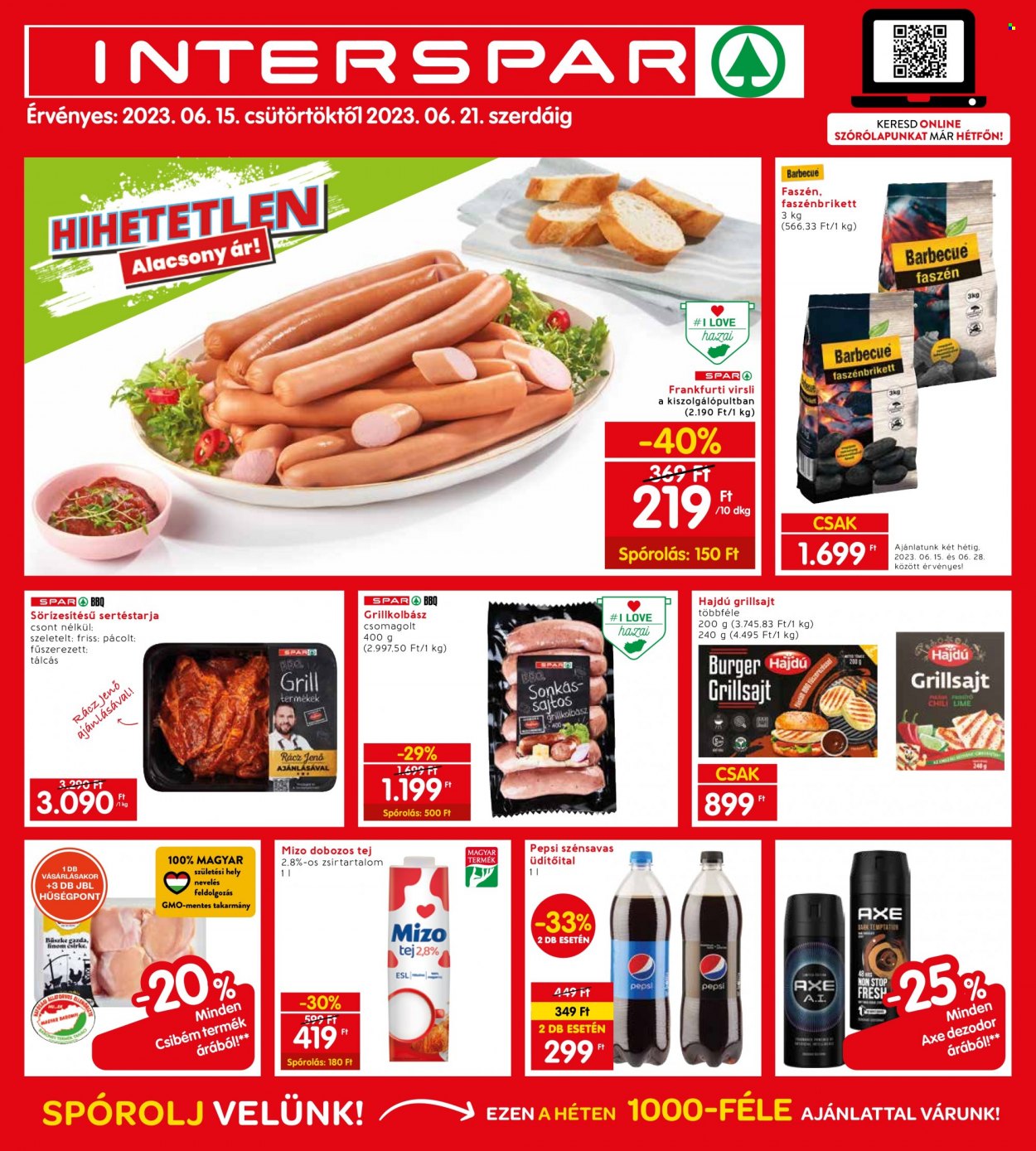 INTERSPAR akciós újságok - 2023.06.15 - 2023.06.21. Oldal 1