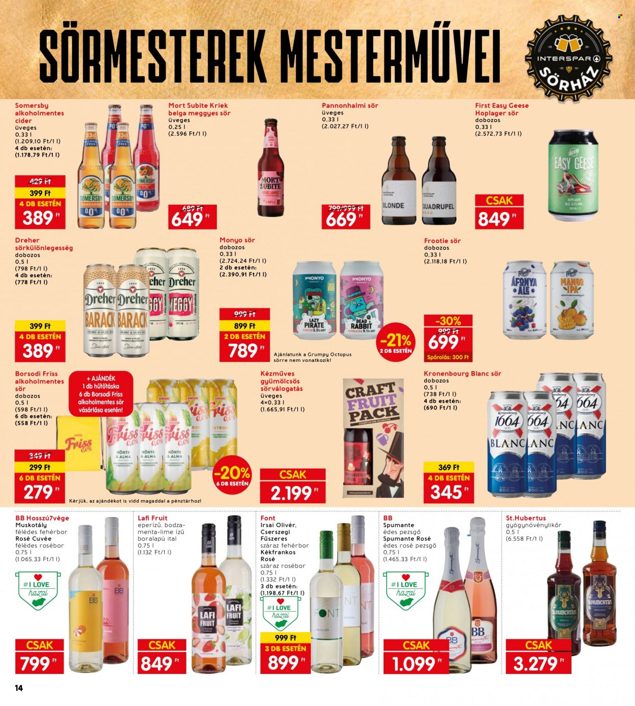 INTERSPAR akciós újságok - 2023.06.15 - 2023.06.21. Oldal 18