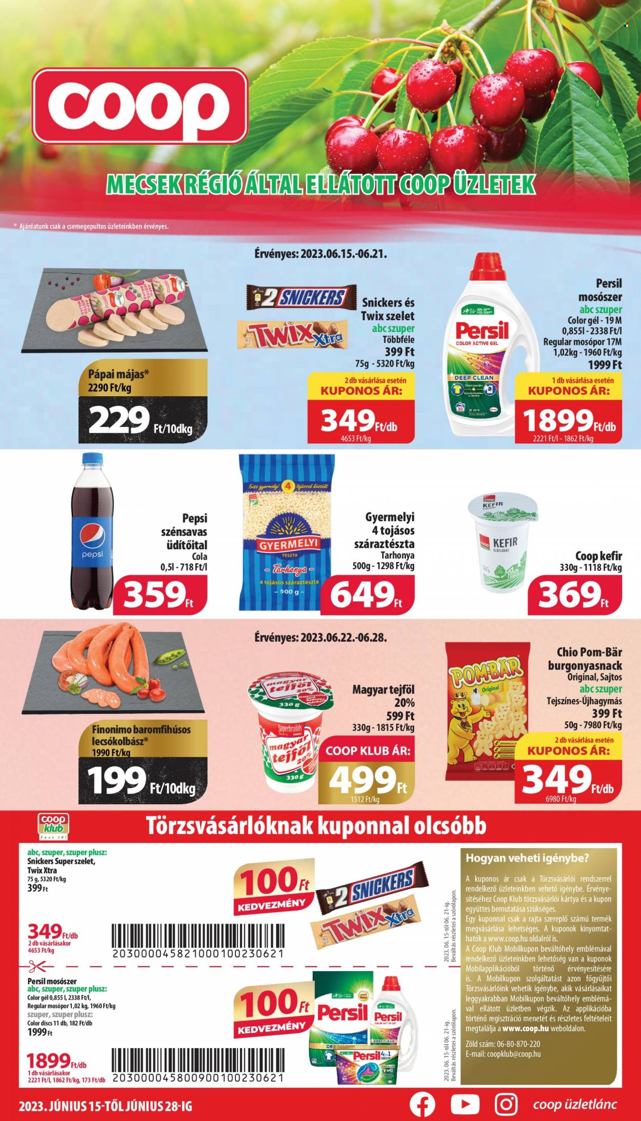 Coop akciós újságok - 2023.06.15 - 2023.06.28. Oldal 1