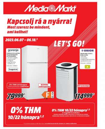 Újság MediaMarkt - 2023.06.07 - 2023.06.18.
