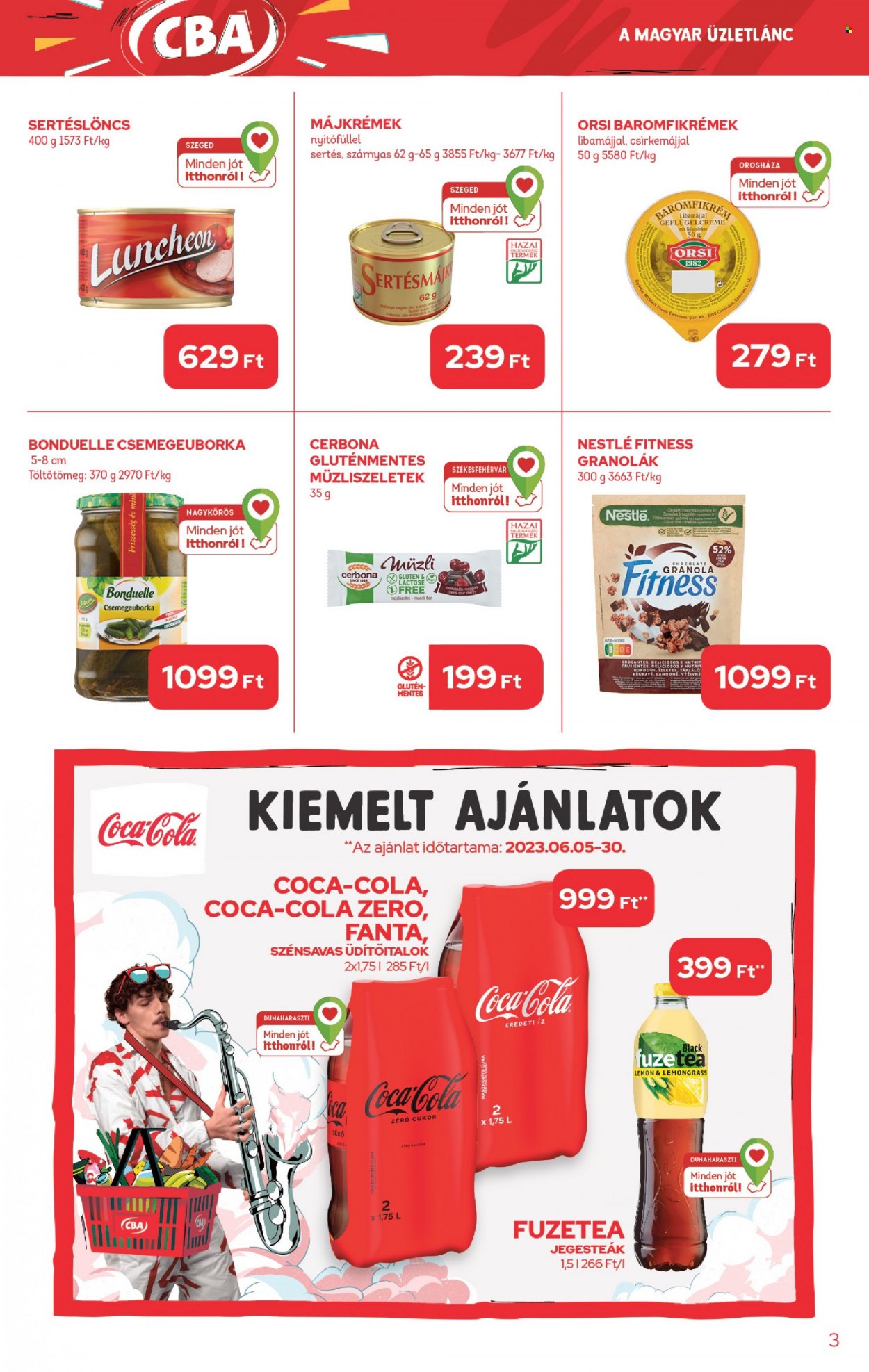 CBA akciós újságok - 2023.06.15 - 2023.06.21. Oldal 3