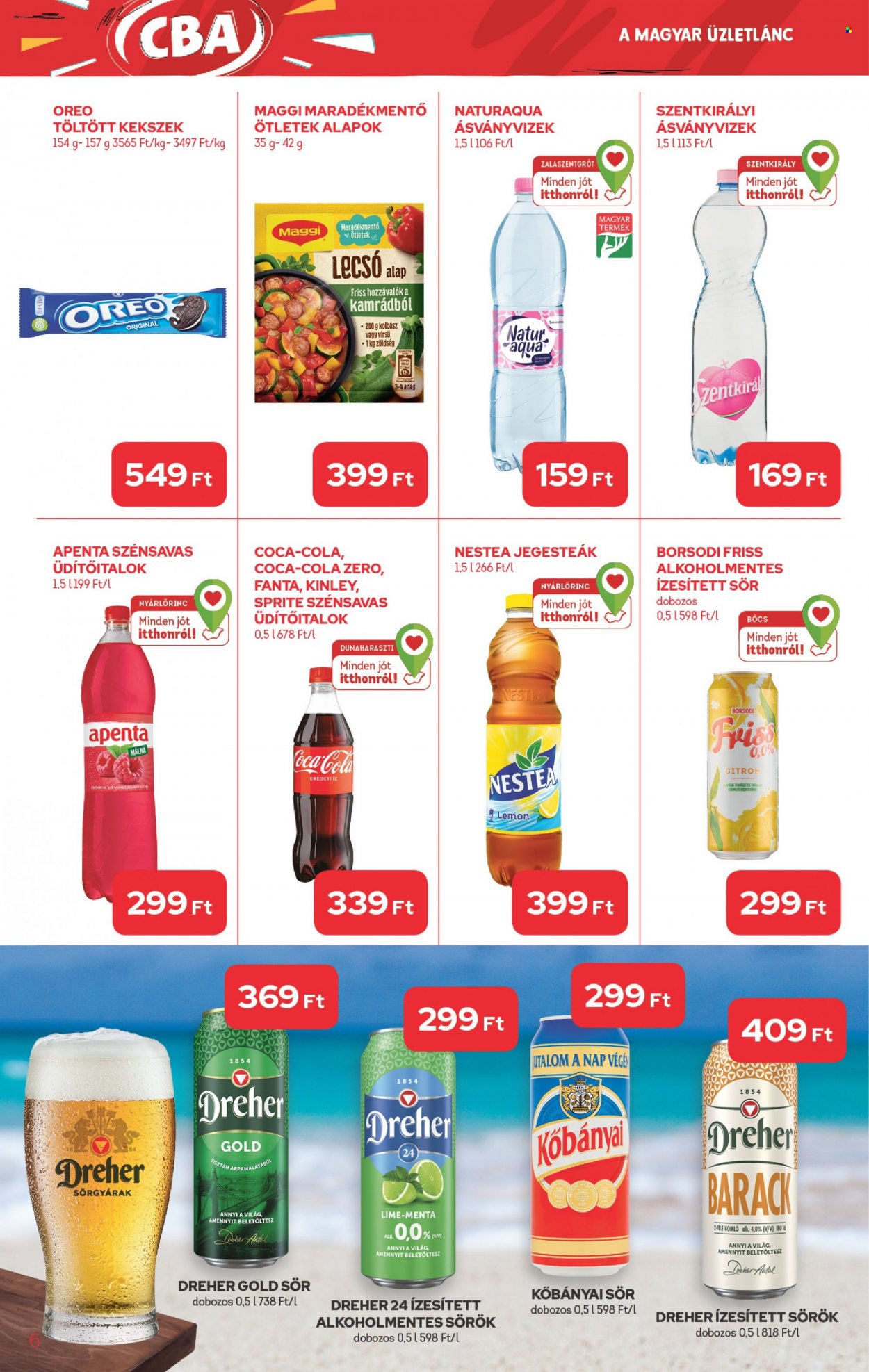 CBA akciós újságok - 2023.06.15 - 2023.06.21. Oldal 6