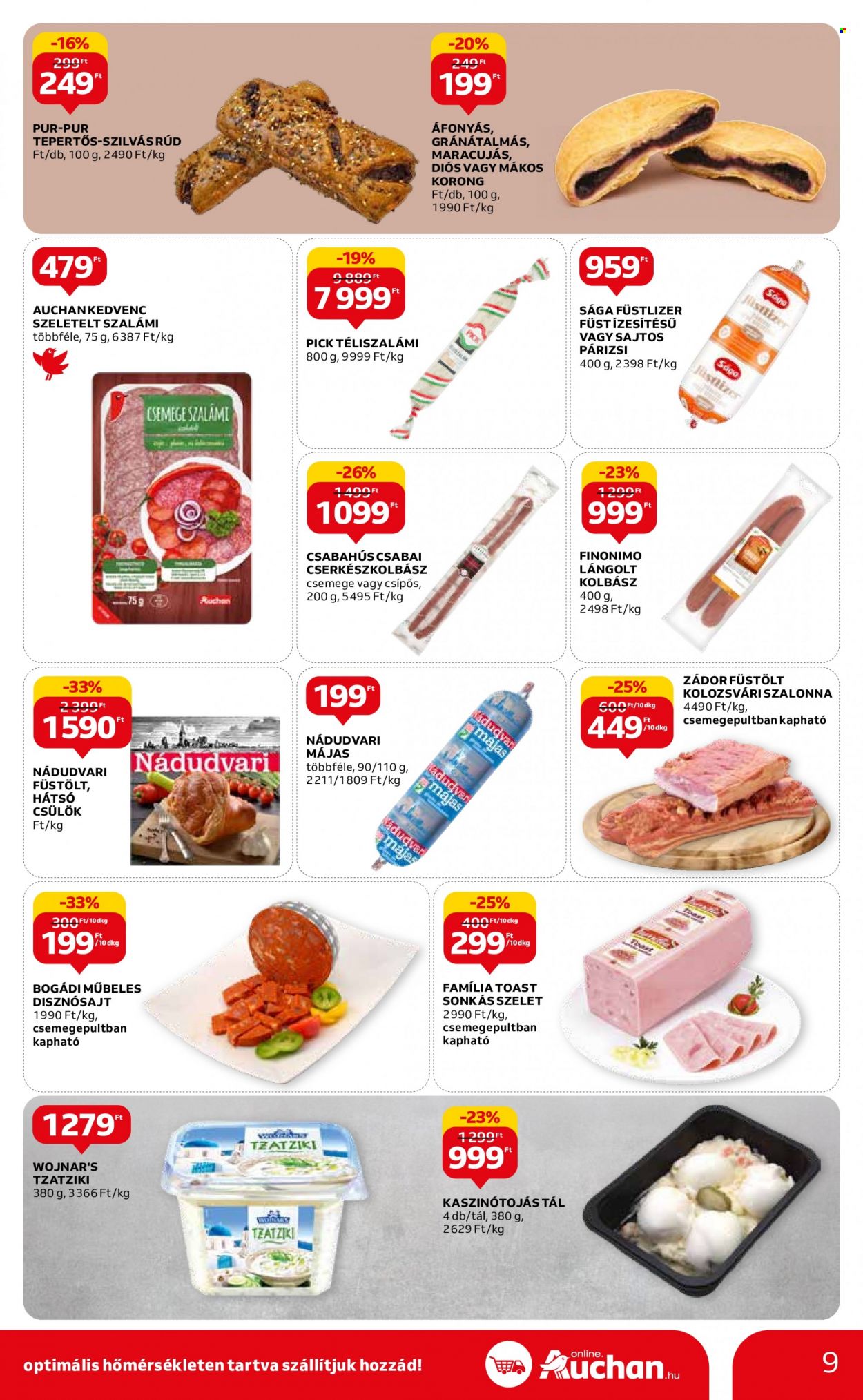 Auchan akciós újságok - 2023.06.15 - 2023.06.21. Oldal 9