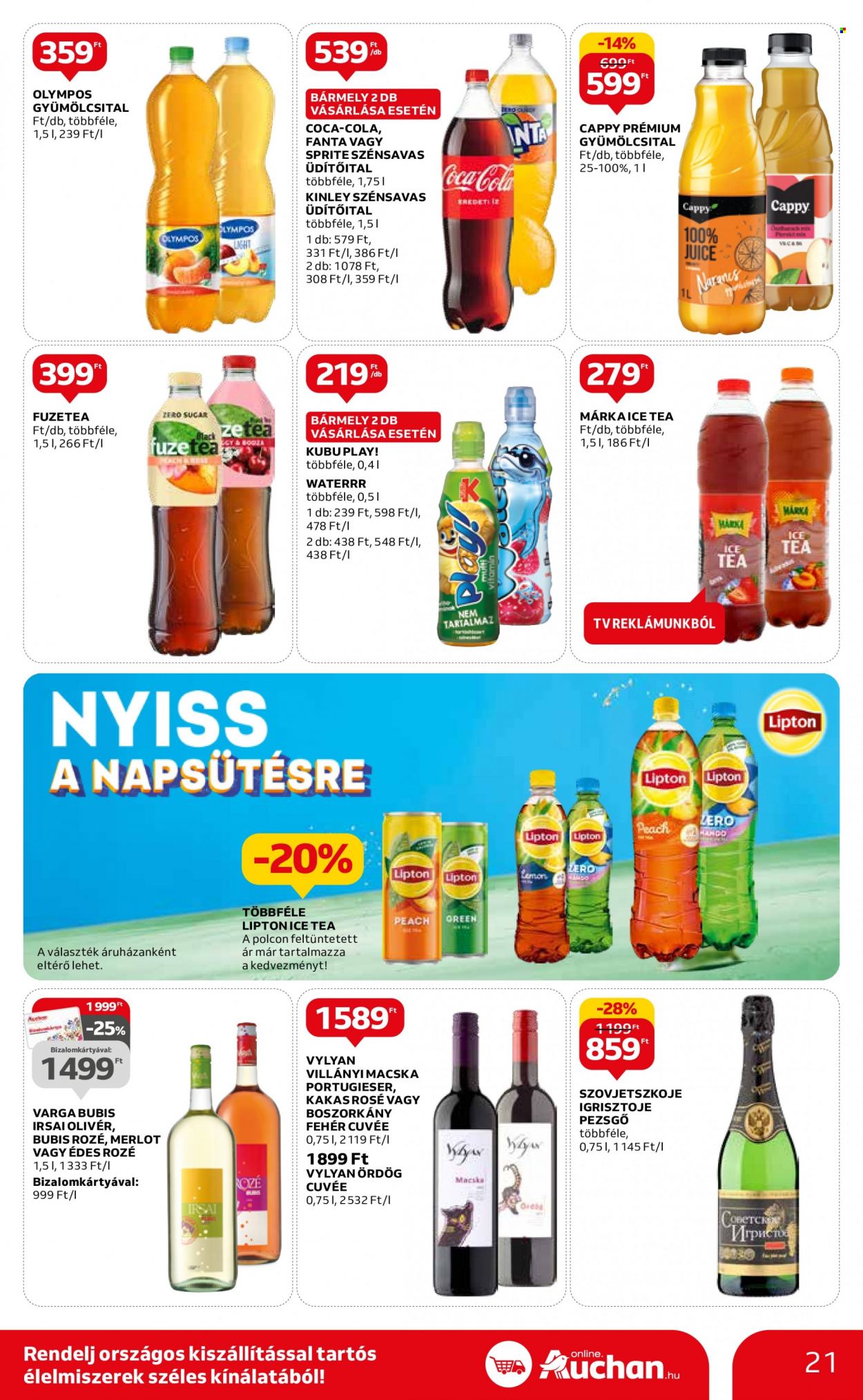 Auchan akciós újságok - 2023.06.15 - 2023.06.21. Oldal 21