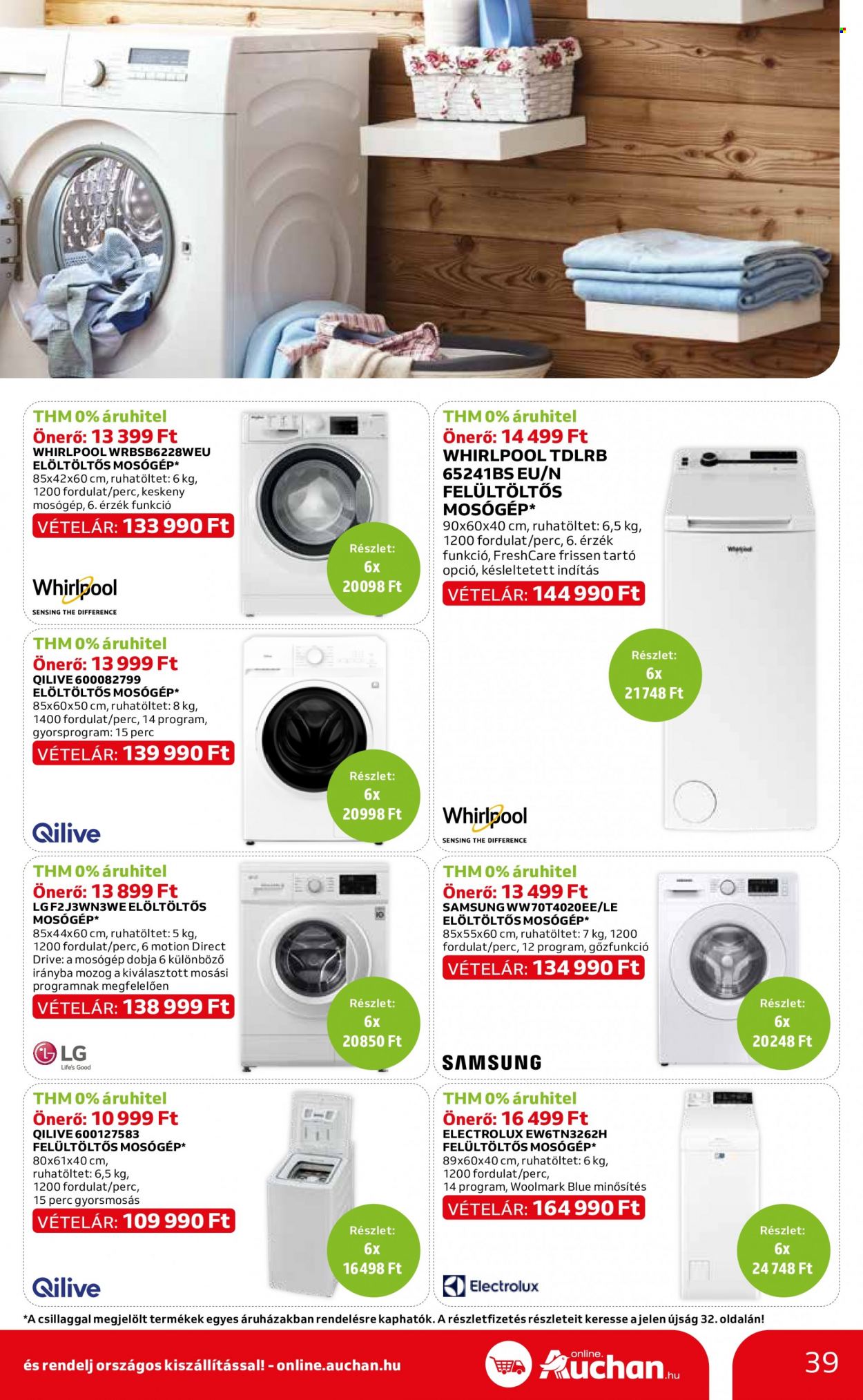 Auchan akciós újságok - 2023.06.15 - 2023.06.21. Oldal 39