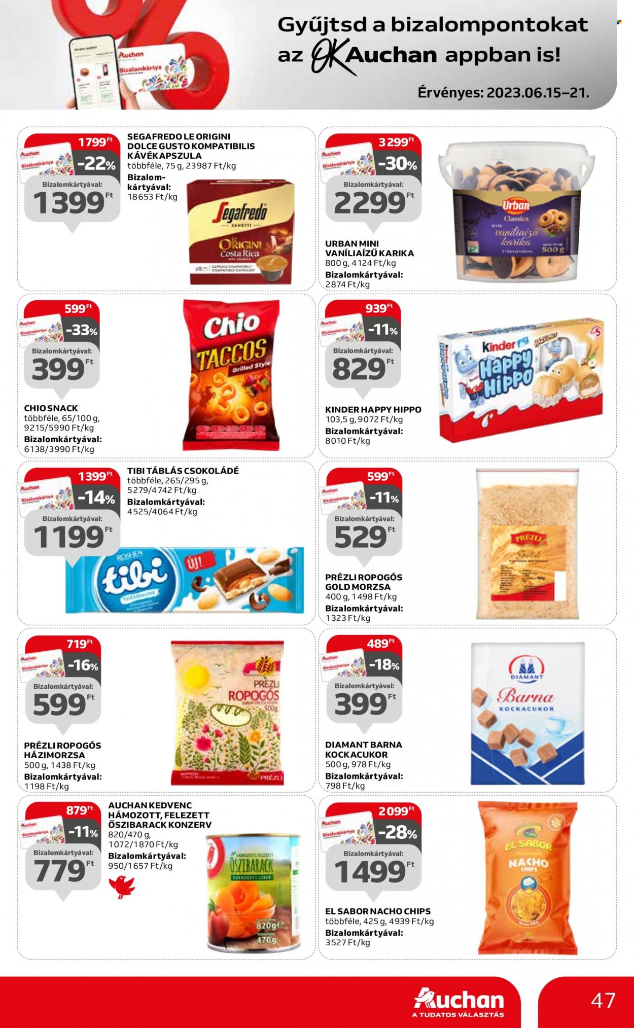 Auchan akciós újságok - 2023.06.15 - 2023.06.21. Oldal 47