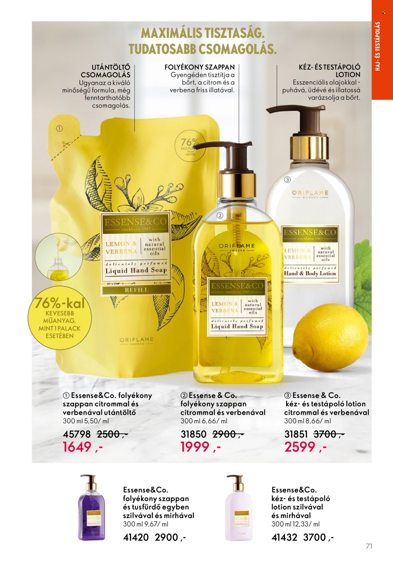 Oriflame akciós újságok - 2023.06.14 - 2023.07.04. Oldal 73