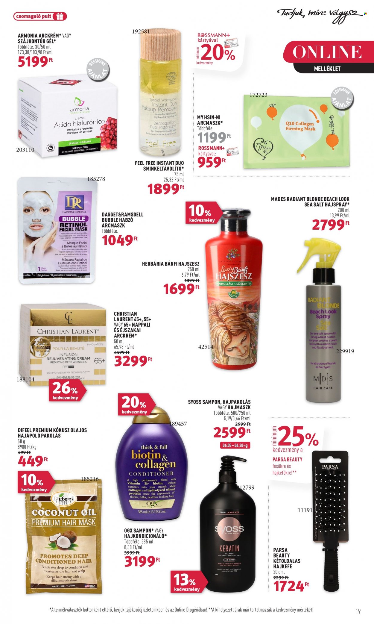 Rossmann akciós újságok - 2023.06.19 - 2023.06.30. Oldal 21