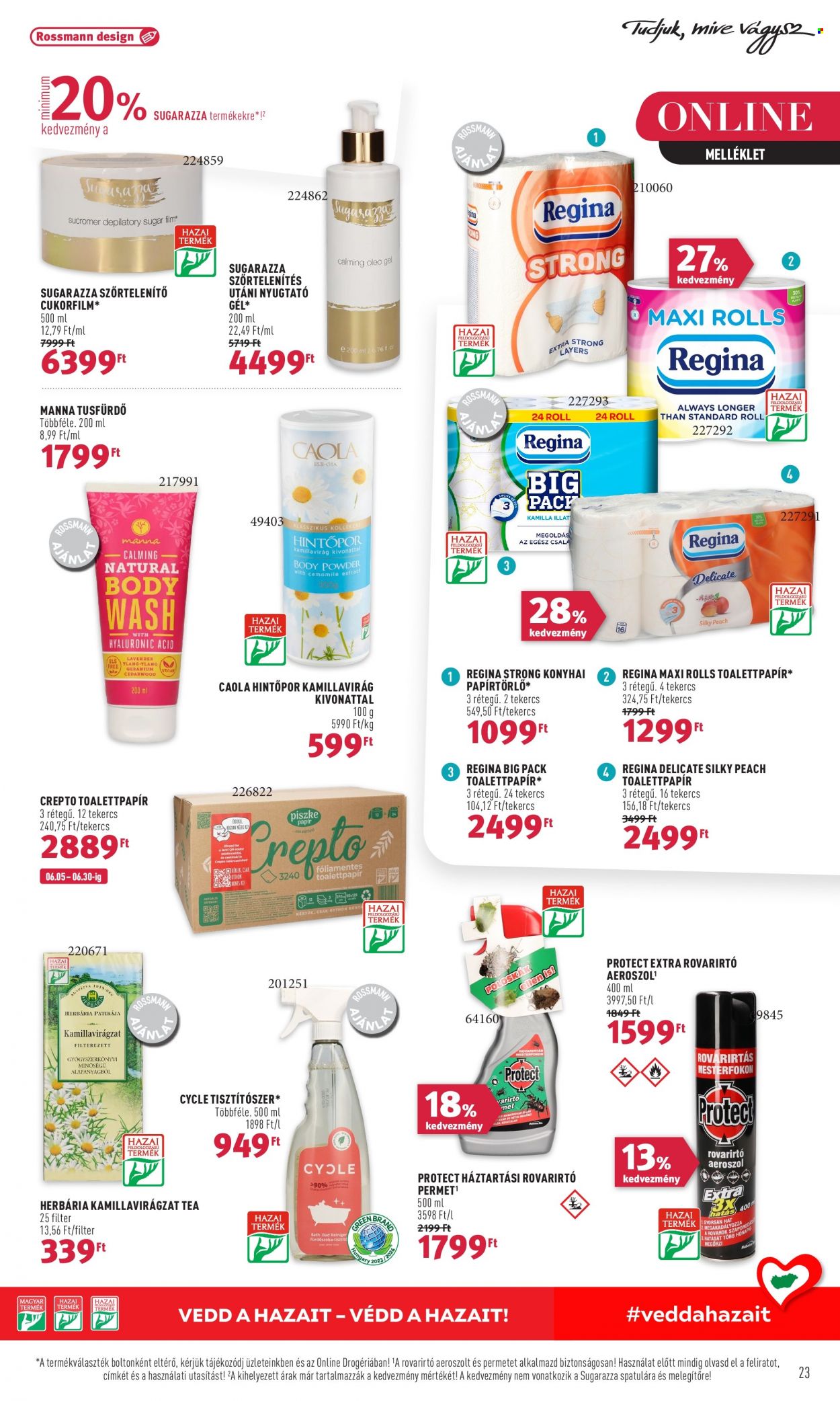 Rossmann akciós újságok - 2023.06.19 - 2023.06.30. Oldal 25