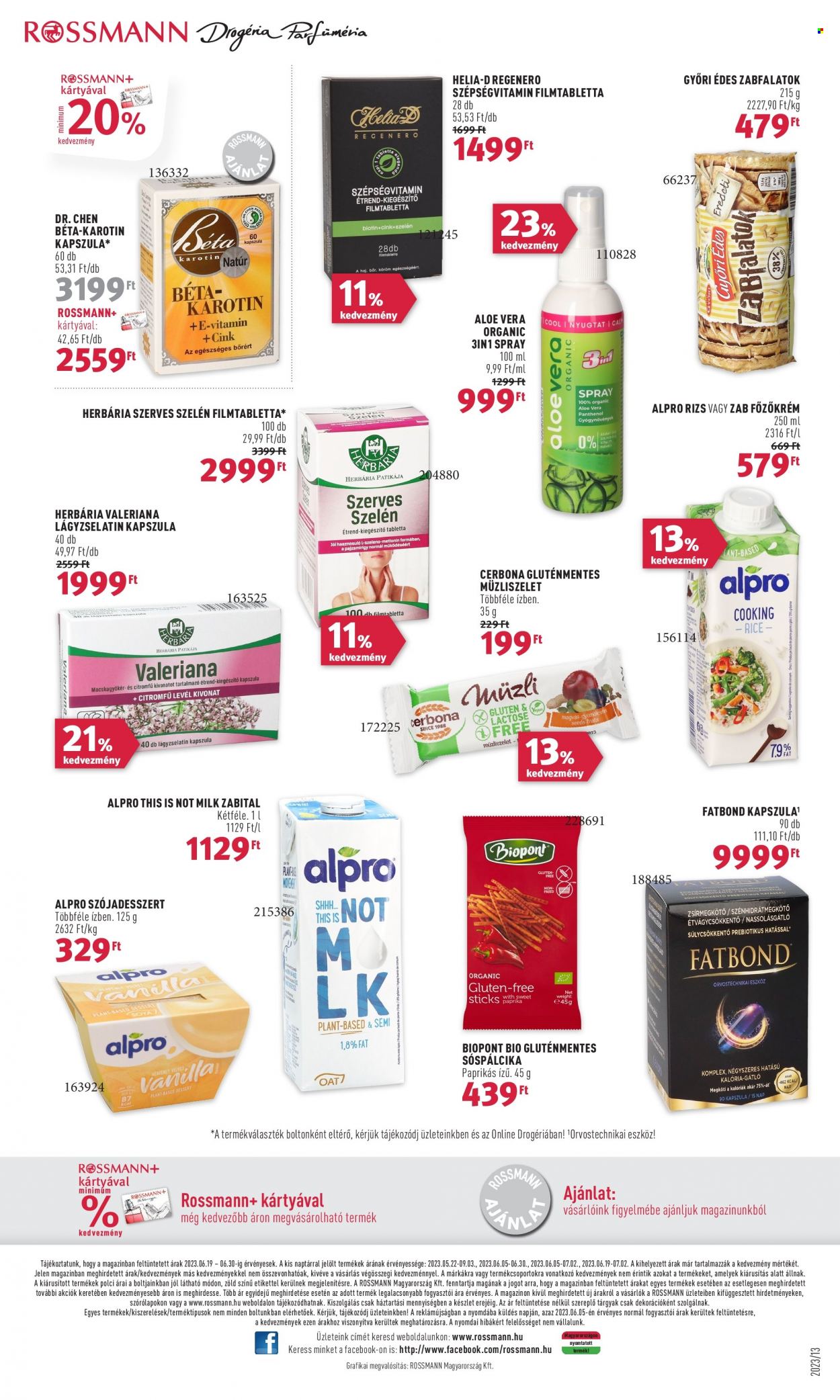Rossmann akciós újságok - 2023.06.19 - 2023.06.30. Oldal 26