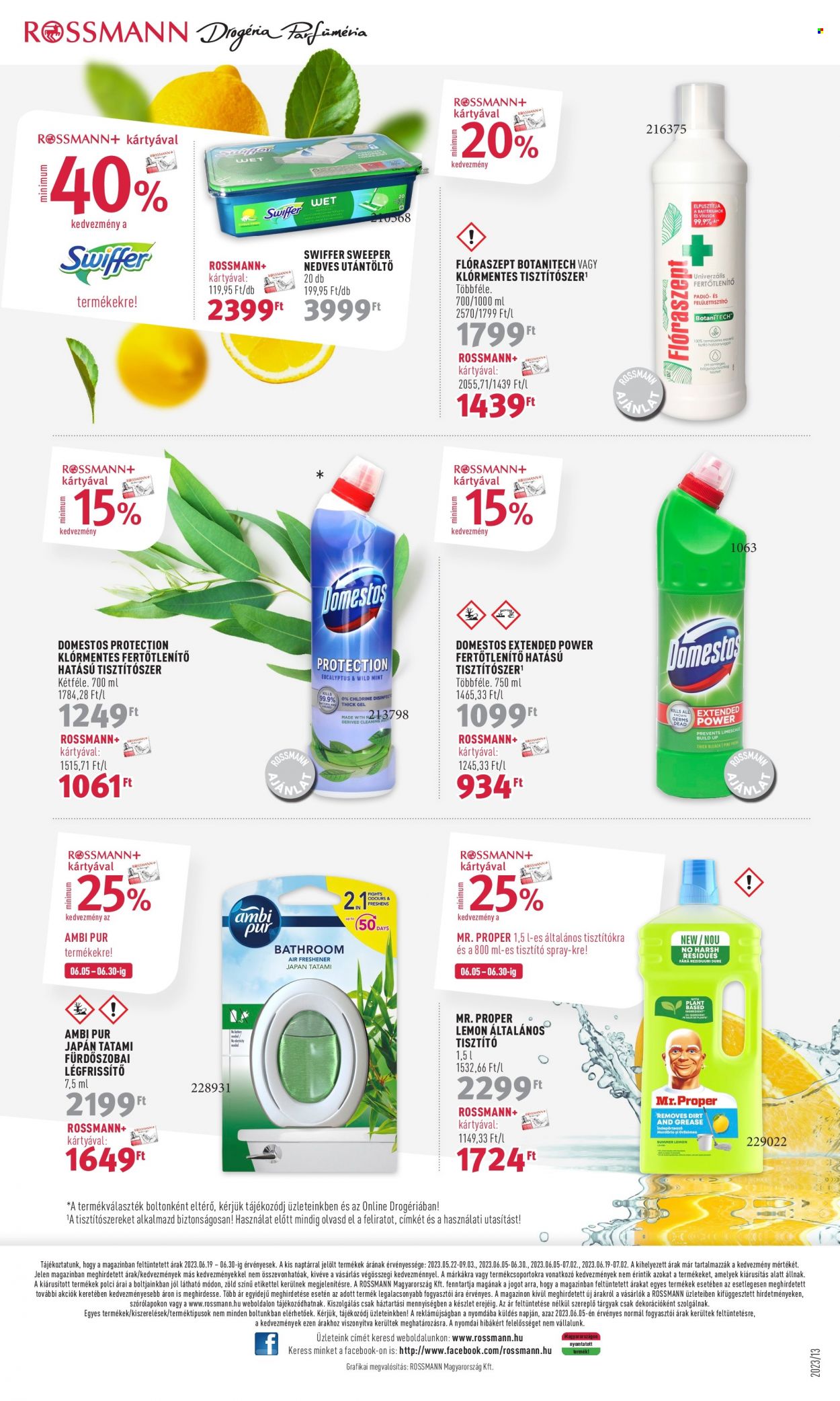 Rossmann akciós újságok - 2023.06.19 - 2023.06.30. Oldal 10