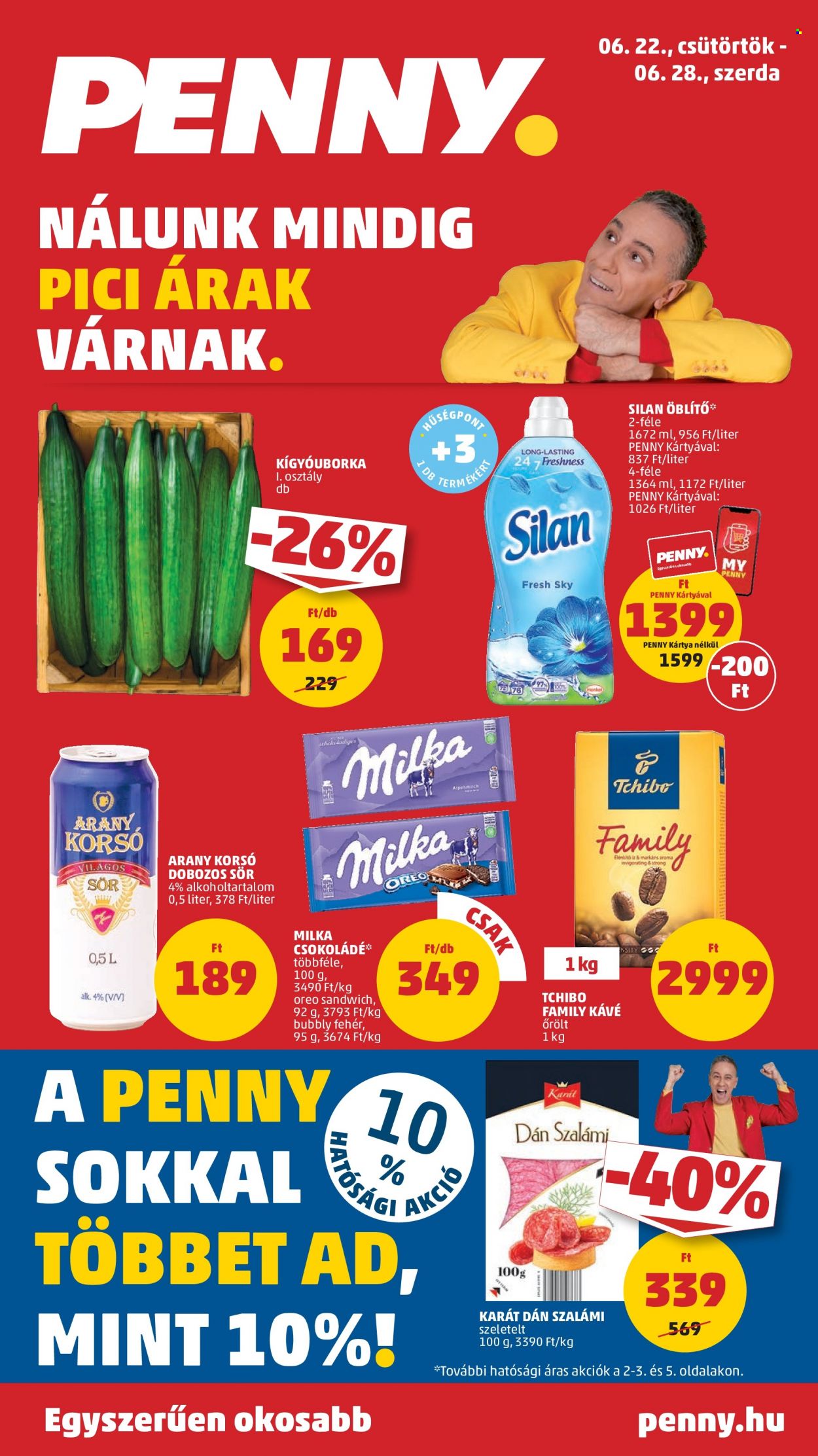 Penny Market akciós újságok - 2023.06.22 - 2023.06.28. Oldal 1