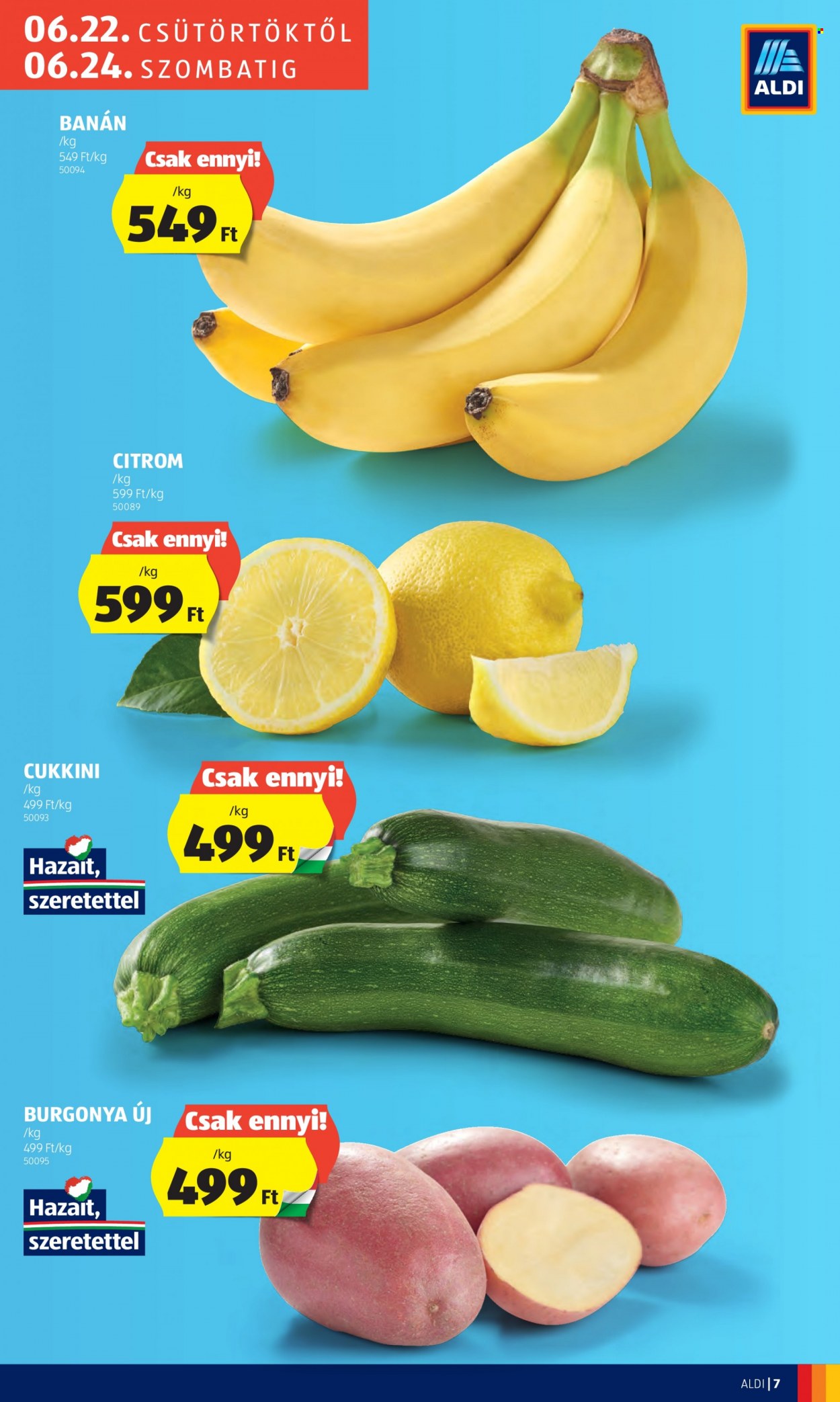 Aldi akciós újságok. Oldal 7
