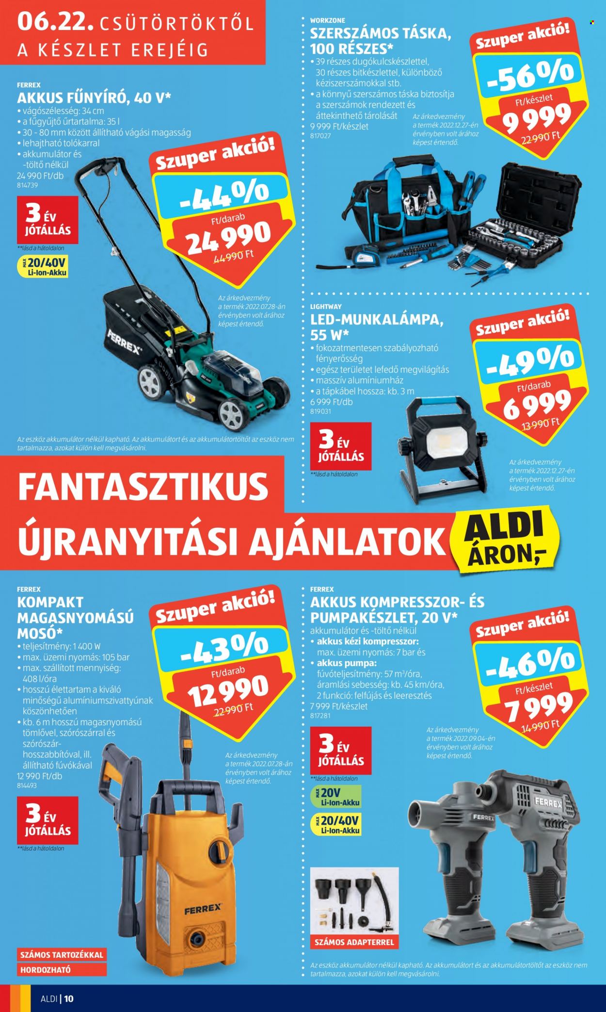 Aldi akciós újságok. Oldal 10