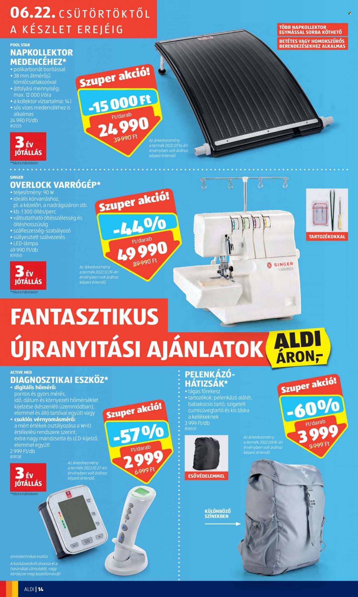 Aldi akciós újságok. Oldal 14