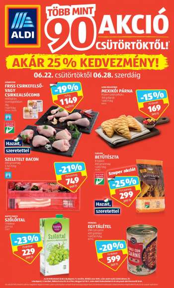 Újság Aldi - 2023.06.22 - 2023.06.28.
