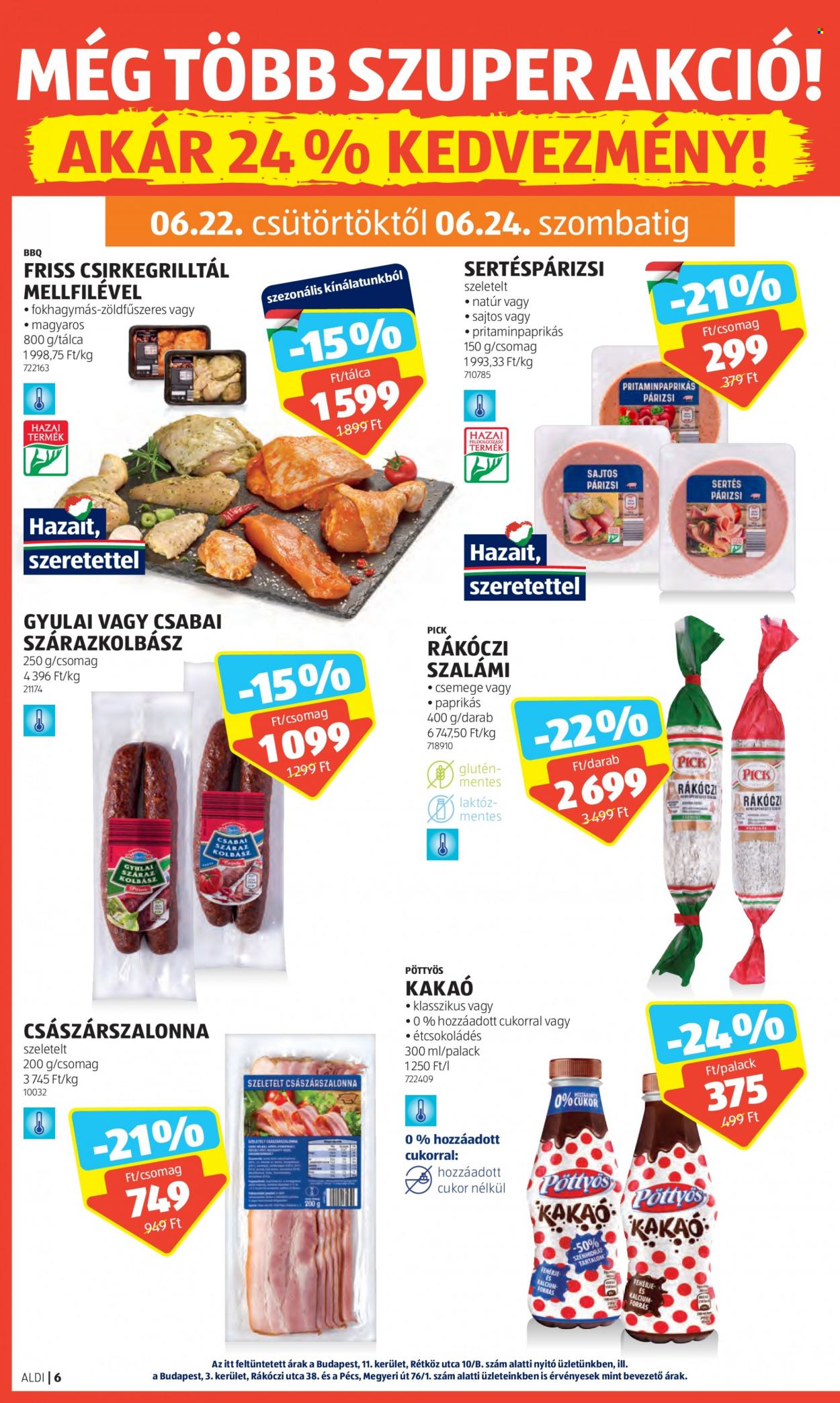 Aldi akciós újságok - 2023.06.22 - 2023.06.28. Oldal 8