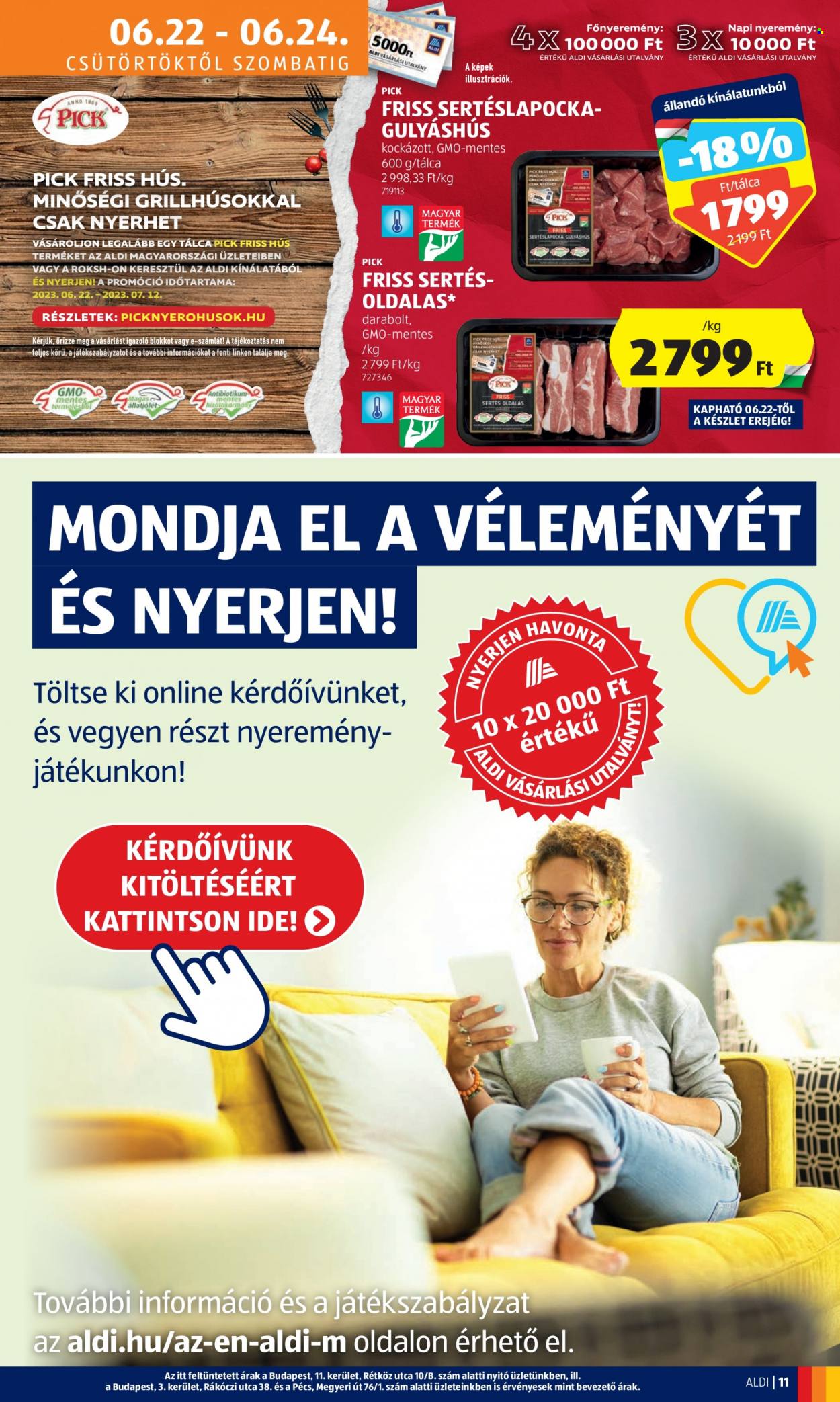 Aldi akciós újságok - 2023.06.22 - 2023.06.28. Oldal 13