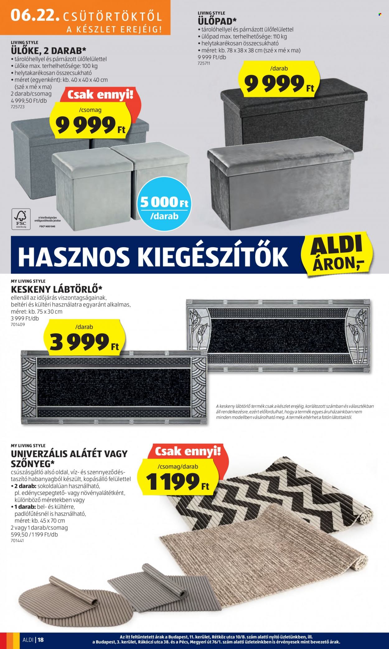 Aldi akciós újságok - 2023.06.22 - 2023.06.28. Oldal 22