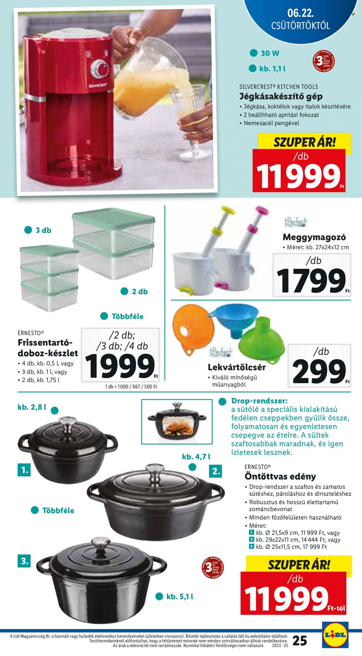 Lidl akciós újságok - 2023.06.22 - 2023.06.28. Oldal 25
