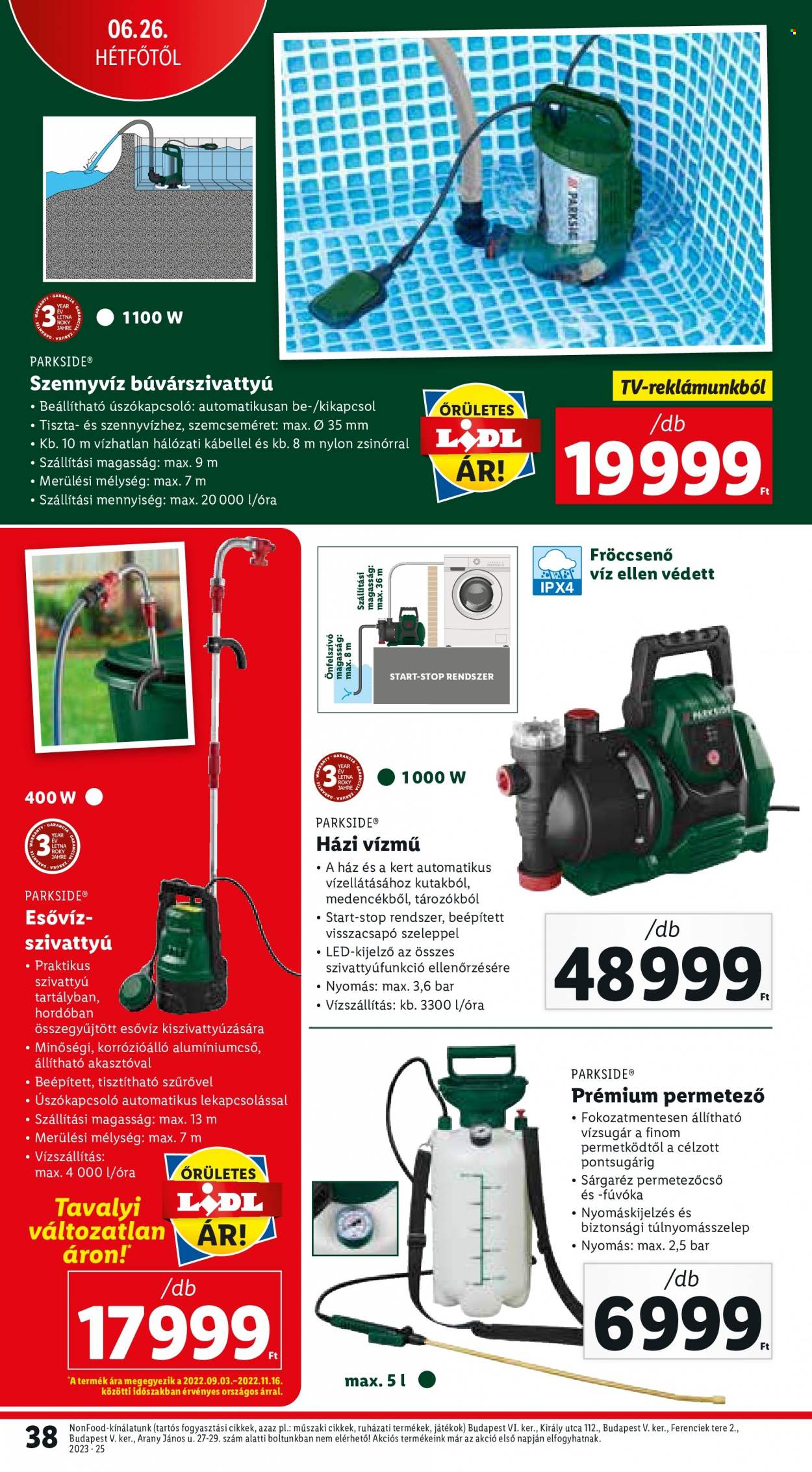 Lidl akciós újságok - 2023.06.22 - 2023.06.28. Oldal 38