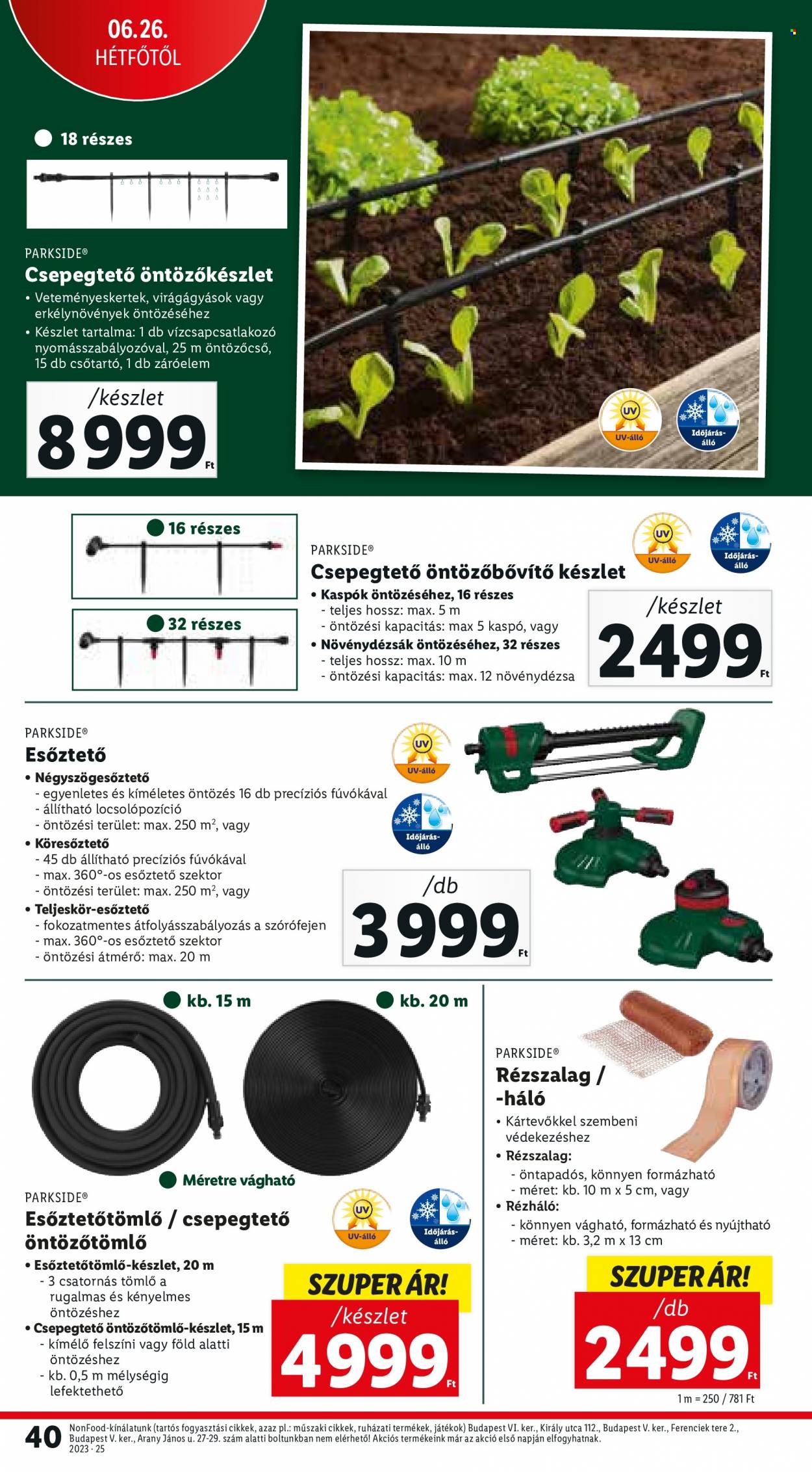 Lidl akciós újságok - 2023.06.22 - 2023.06.28. Oldal 40