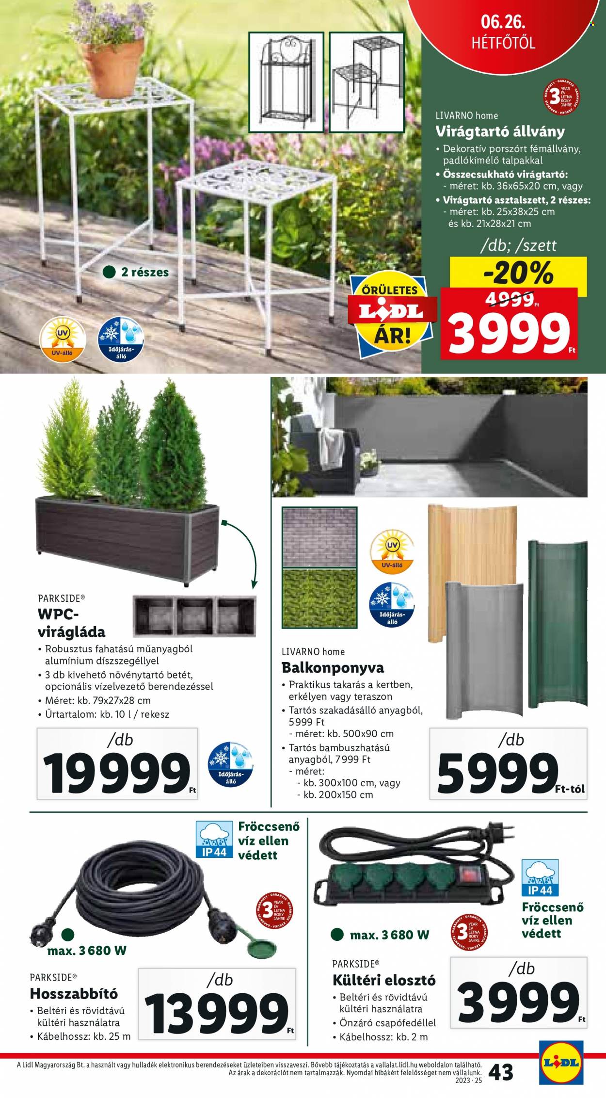 Lidl akciós újságok - 2023.06.22 - 2023.06.28. Oldal 43